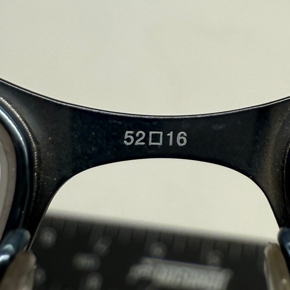 Scott Harris Europa SH-313 C1 Eyeglasses FRAMES ONLY Brown Blue 52 16‎ 135 - Picture 7 of 9